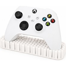 Yapı 3D Xbox Oyun Kolu Standı | Ergonomik Kontrolcü Standı | Masaüstü Gamepad Standı | Masa Düzenleyici