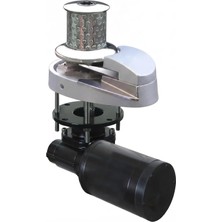 South Pacific WA1100C - 12V Yatık Motorlu Dik Irgat 8mm Tamburlu (Halat Fenerli) Alüminyum Gövdeli - Pratiklik ve Gücün Mükemmel Uyumu