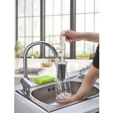 Mucit Home Silikon Fırçalı Biberon Şişe Bardak Kavanoz Yıkama Fırçası