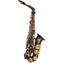 Black Raven Alto Saksafon Parlak Siyah BR-AS200BK