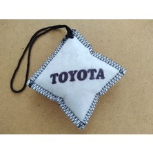 Dnz Toyota Keçe Ayna Süsü (4 Adet) Toyota Askı Süsü, Toyota Asma Süsü, Toyota Maskot