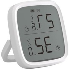 Esranın Dünyası Akıllı Mini Sıcaklık ve Nem Sensörü, LCD Ekranlı