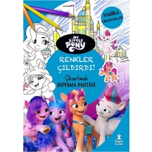 TeknoKapsül Doğan Kitap My Little Pony Renkler Çıldırdı Çıkartmalı Boyama Partisi