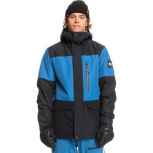 Quiksilver Mission Block Erkek Siyah Snowboard Ceketi