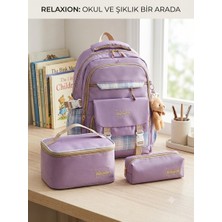 Hayat Store Lüx Ilkokul Çantası Kalemlik-Beslenme-Kore No:4
