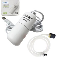Sobo Akvaryum Hava Motoru USB - Dc 5V 1W 4 Lt/min