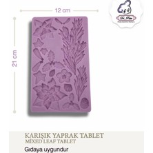 Dr-Paste Silikon Kalıp Karışık Yaprak Tablet
