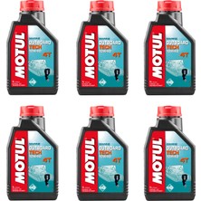 Motul Outboard Tech 4t 10W-40 1 Lt Tekne Motor Yağı 6 Adet