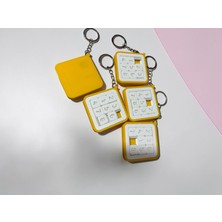 3D Tasarım Mini Bulmaca ANAHTARLIK(5ADET)