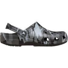 Crocs Classic Camouflage Clog 211936-0DD Siyah Terlik