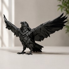 Pilco Enerji Karga Dekoratif Biblo