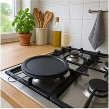 Cook-Lab 1 Ad Çok Amaçlı Kulplu 16 cm Ocak Küçültücü Moka Pot Emaye Cezvelik