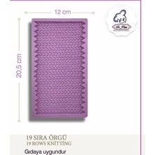 Dr-Paste Silikon Kalıp 19 Sıra Örgü