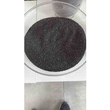 Bazalt Kumlama Kumu 0,5-1 mm Siyah Bazalt Granül Aşındırıcı 25 kg
