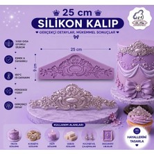 Dr-Paste Silikon Kalıp 25 cm Taç