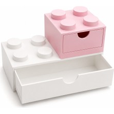 Yapı3D Çok Amaçlı Çekmeceli Masaüstü Düzenleyici Organizer | Modern Tasarım | Ev Ofis Makyaj Takı Kırtasiye