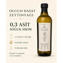Zafir Natural 0.3 Asit Olgun Hasat Soğuk Sıkım Natürel Sızma Zeytinyağı 1lt