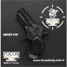 BYZM 530 Focus Bang Oyuncak Tabanca Series 530 Black-Füme-Saten
