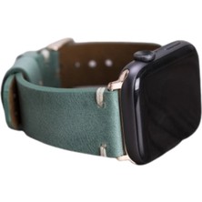BYZM Apple Watch Uyumlu Deri Kordon 42-44-45MM Orfe CZ12