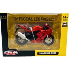 BYZM 1/18 Suzuki GSX-R1000 Model Motosiklet