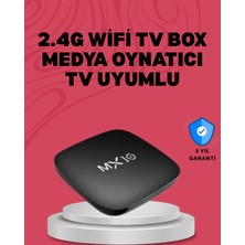 BYZM 4K UHD Android Medya Oynatıcı 8 GB Hafıza 2 GB Ram Wi-Fi Destekli