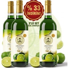 3 x 700 gr Lime Özü - C Vitaminli Giritli Metin Efendi