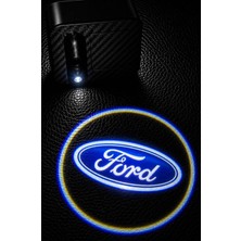 Stilix Garage Ford Ile Uyumlu Mesafe Sensörlü Pilli Yapıştırmalı Kapı Altı LED Logo