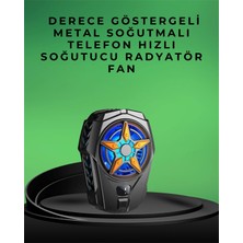 BYZM Yarı Iletken Soğutmalı Mobil Fan – Akıllı Telefonlar Için Soğutucu