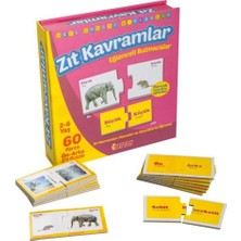 BYZM 1390 Dıytoy, Eğlenceli Bulmacalar - Zıt Kavramlar / 2-6 Yaş