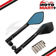 Motomart+ Bajaj Pulsar RS200 Cnc Ayna Siyah MR3249