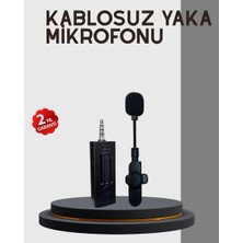 Egecen 20 Metre Menzilli Kablosuz Yaka Mikrofonu Gürültü Engelleyici - EC001Z-55WFE3