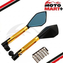 Motomart+ Kymco AGILITY125 Cnc Ayna Sarı MR3190