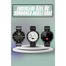 Egecen Akıllı Saat Ios ve Android Tüm Telefonlara Uyumlu Çok Fonksiyonlu Amoled Ekran - EC001Z-55W8W4