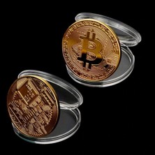 BYZM Bitcoin Madeni Hatıra Parası Madeni Bitcoin Hediye Sikke Para