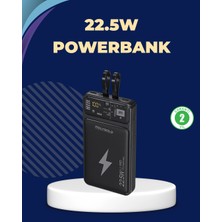 BYZM Taşınabilir Powerbank 22.5W Hızlı Şarj Destekli