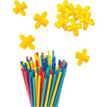 BYZM 03462 , Süper Bambu Çubuklar - 300 Parça / +3 Yaş