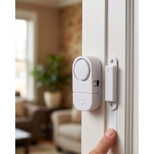 Egecen Kapı Alarmı Pencere Sensörü 90 Db Sesli Güvenlik Sistemi Kolay Montajlı - EC001Z-55WAK4
