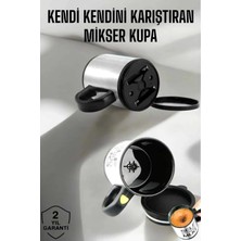 BYZM Yazılı Mug Kupa Karıştırıcı Özelliği ve Paslanmaz Çelik