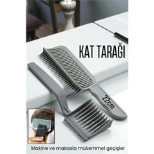 Marsilyan Uzun Kat Tarağı Kavisli Kontur Geçiş Kat Kesim Kesim Tarağı 2 Li Set Kuaför Berber