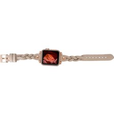 BYZM Apple Watch Uyumlu Deri Kordon Wanda 38-40-41MM Rt Erc3