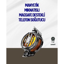 BYZM Mıknatıslı ve Aparatlı Montajlı Soğutucu Fan | Her Cihaza Uyumlu | LED Göstergeli