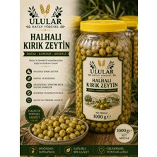 Ulular Hatay Yöresel  Halahalı Kırık Yeşil Zeytin