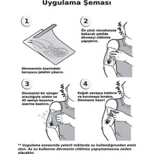 Colezium Kar Maskesi Geçici Dövme Şablonu - MHB013