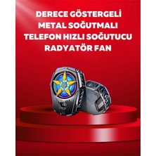 BYZM Mobil Cihaz Soğutma Radyatörü – Metal+Abs, Type-C Kablolu