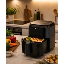 BYZM 4 Litre Dijital Air Fryer Yağsız Sıcak Hava Fritözü 1360W Güç
