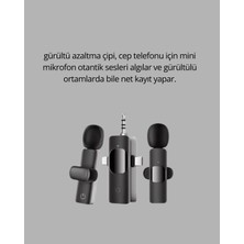 BYZM Küçük Boyutlu Mikrofon - 8 Saat Kullanım