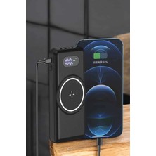BYZM Hızlı Şarj Dijital Göstergeli Powerbankli Çoklu Şarj Özelliği