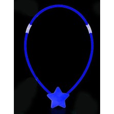 BYZM Karanlıkta Yanan Glow Stick Yıldız Kolye - 6 Adet