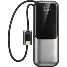 BYZM Dijital Göstergeli 13000 Mah Süper Hızlı Şarj Destekli Taşınabilir Powerbank