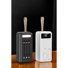 BYZM Powerbank 60.000 Mah Dijital Göstergeli 4 Portlu Taşınabilir